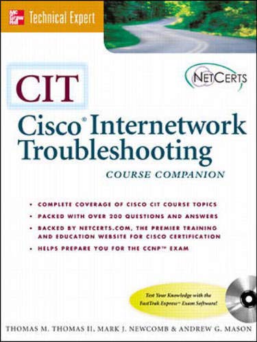 Stock image for CIT: Cisco Internetworking and Troubleshooting (Book/CD-ROM package) for sale by HPB-Red