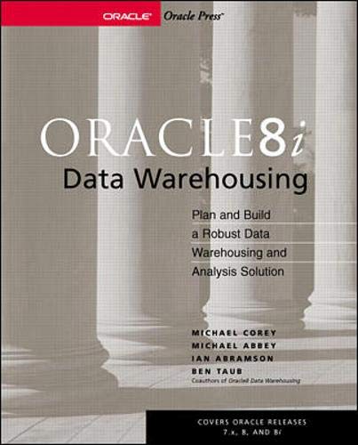 Imagen de archivo de Oracle8i Data Warehousing a la venta por Wonder Book