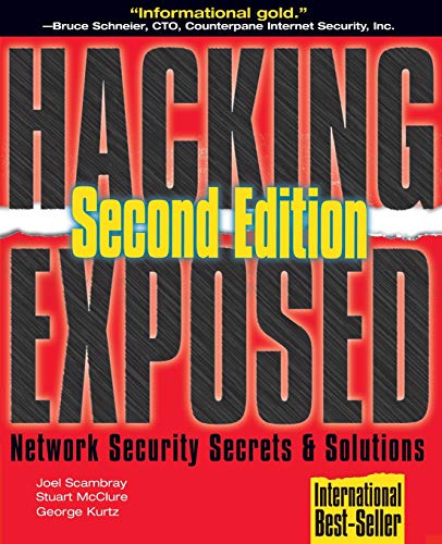 Stock image for Hacking Exposed: Network Security Secrets & Solutions, Second Edition (Hacking Exposed) for sale by SecondSale