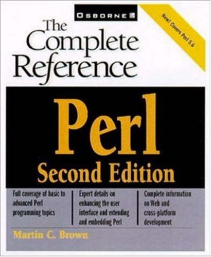 9780072129502: Perl: The Complete Reference
