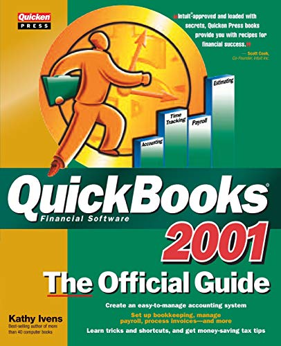 Imagen de archivo de QuickBooks 2001 : The Official Guide a la venta por Better World Books: West