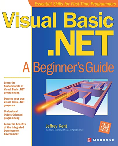 Imagen de archivo de Visual Basic .Net : A Beginner's Guide a la venta por Better World Books: West