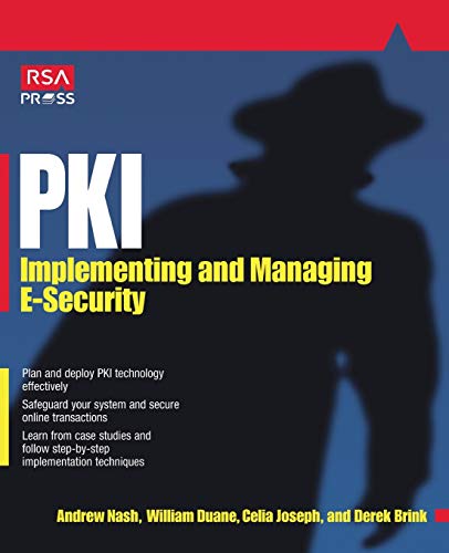 Beispielbild fr PKI: Implementing & Managing E-Security zum Verkauf von Wonder Book