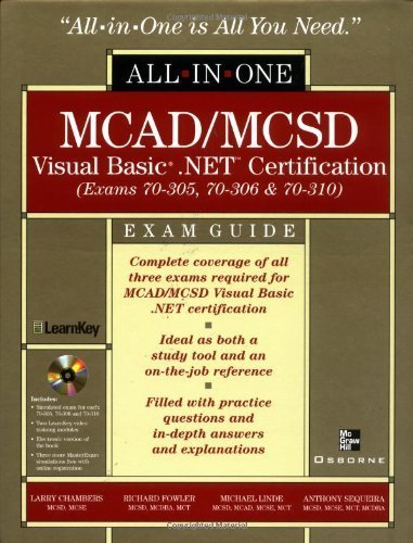 Beispielbild fr MCAD/MCSD Visual Basic .NET Certification All-in-One Exam Guide zum Verkauf von Wonder Book