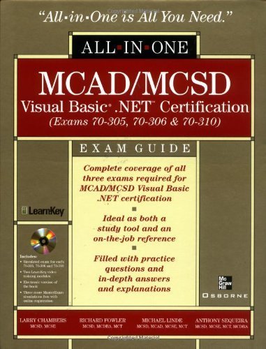 Imagen de archivo de MCAD/MCSD Visual Basic .NET Certification All-in-One Exam Guide a la venta por Wonder Book