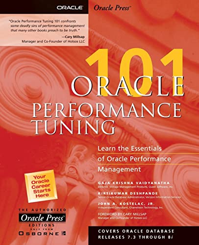 Imagen de archivo de Oracle Performance Tuning 101 a la venta por HPB-Red