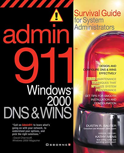 9780072131543: Admin911: Windows 2000 Dns & Wins: Survival Guide for System Administrators