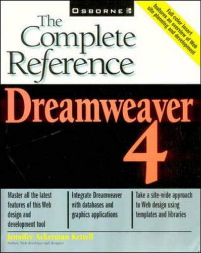 9780072131710: Dreamweaver 4: The Complete Reference (Osborne Complete Reference Series)