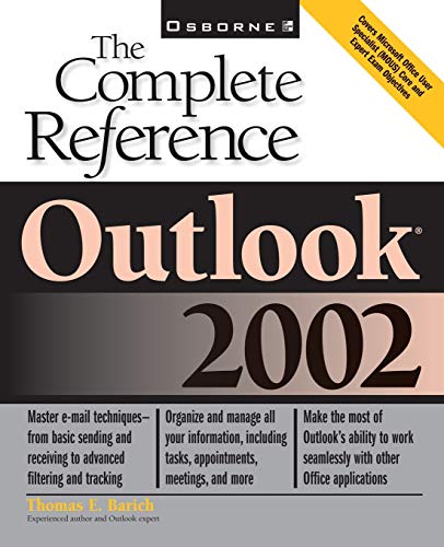 9780072132748: Outlook 2002: The Complete Reference