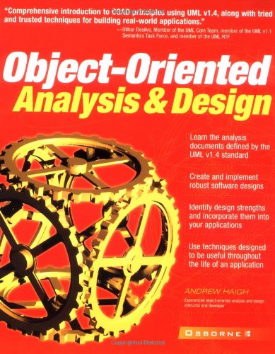 Stock image for Object-Oriented Analysis and Design for sale by Better World Books