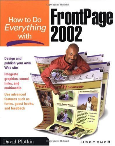 Stock image for How to Do Everything with FrontPage 2002 for sale by WorldofBooks