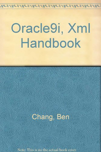 Imagen de archivo de Oracle 9i XML Handbook a la venta por Better World Books: West