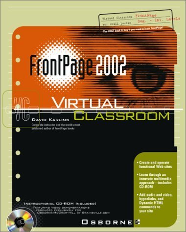 Stock image for FrontPage 2002 Virtual Classroom for sale by HPB-Red