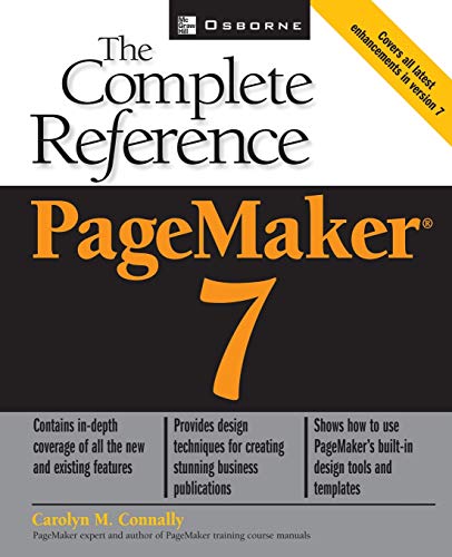 9780072193589: PageMaker(R) 7: The Complete Reference