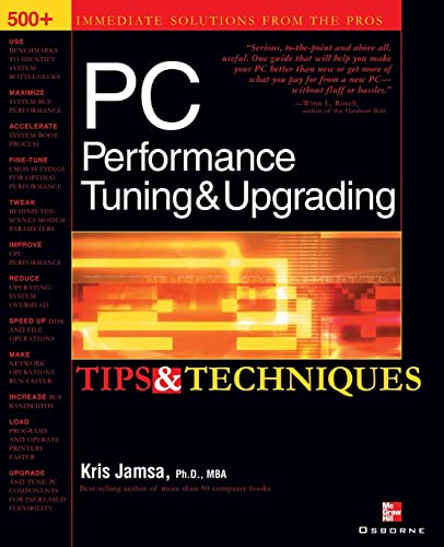 Stock image for PC Performance Tuning Tips and Techniques (Tips & Techniques S.) for sale by SecondSale
