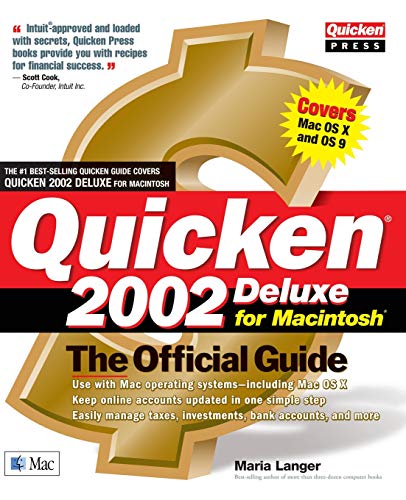 9780072193893: Quicken(r) 2002 Deluxe for Macintosh(r): The Official Guide