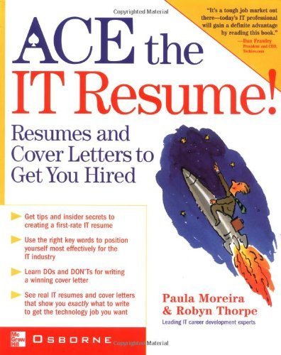 9780072194036: Ace the It Resume!