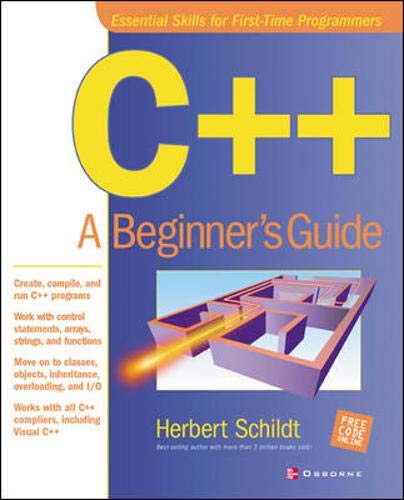 Beispielbild fr C++: A Beginner's Guide zum Verkauf von ThriftBooks-Atlanta