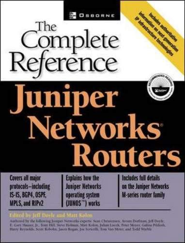 9780072194814: Juniper Networks(r) Routers: The Complete Reference
