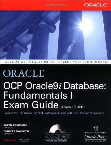 Beispielbild fr OCP Oracle9i Database: Fundamentals I Exam Guide zum Verkauf von Wonder Book