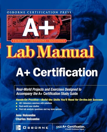 Stock image for A+ Certification Press Lab Manual for sale by Better World Books