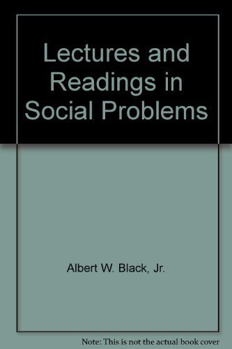 Stock image for Lectures and Readings in Social Problems for sale by SecondSale