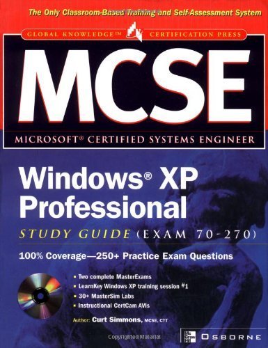 Imagen de archivo de MCSE Windows XP Professional Study Guide (Exam 70-270) a la venta por Better World Books