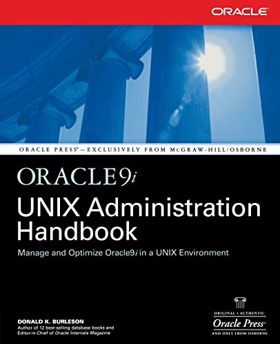 Beispielbild fr Oracle9i UNIX Administration Handbook zum Verkauf von Better World Books