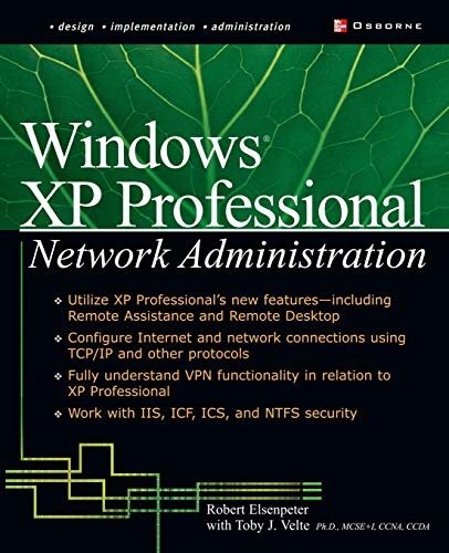 Imagen de archivo de Windows XP Professional Network Administration a la venta por ThriftBooks-Atlanta