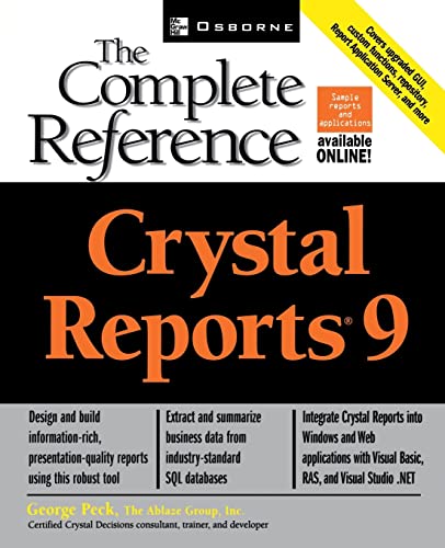 Beispielbild fr Crystal Reports(R) 9: the Complete Reference zum Verkauf von Better World Books