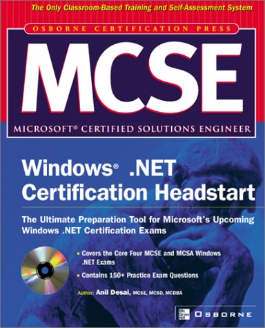 McSe Windows .Net Certification Headstart (9780072226560) by Bartley, Diana; Desai, Anil; Haralson, Deborah