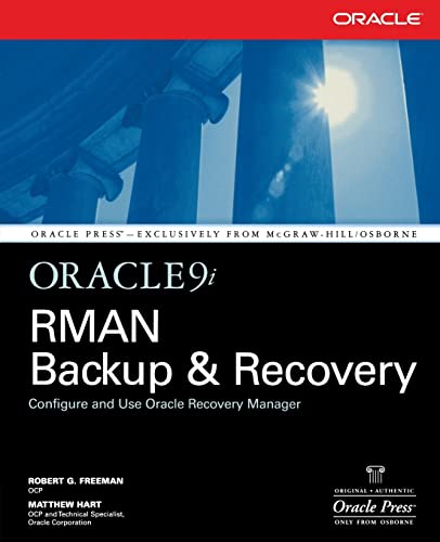 9780072226621: Oracle9I Rman Backup & Recovery