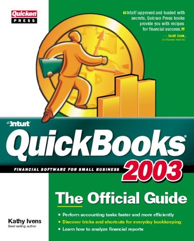 9780072226799: Quickbooks 2003: The Official Guide (Quicken Press)