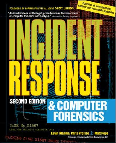 9780072226966: Incident Response & Computer Forensics, 2nd Ed.
