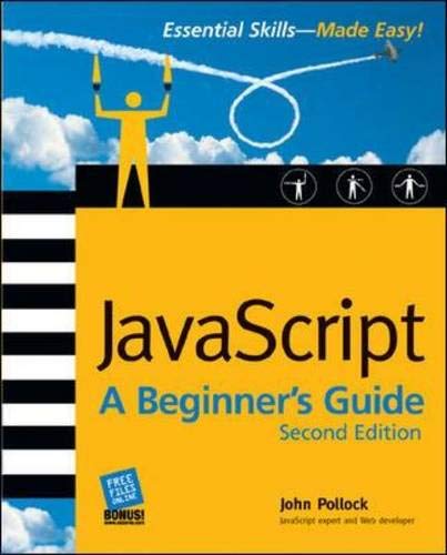 9780072227901: JavaScript: A Beginner's Guide, Second Edition