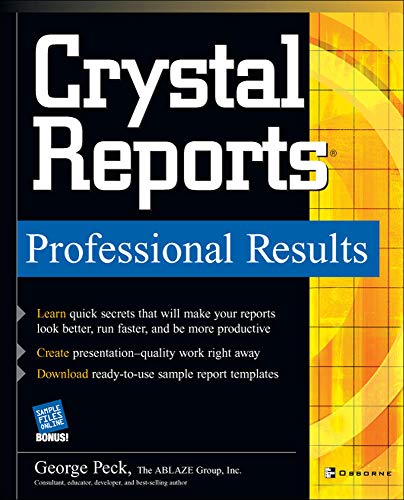 Stock image for Crystal Reports Professional Results for sale by SecondSale