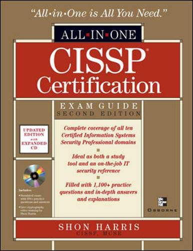 Stock image for CISSP Certification All-in-One Exam Guide, 2nd Edition for sale by WorldofBooks