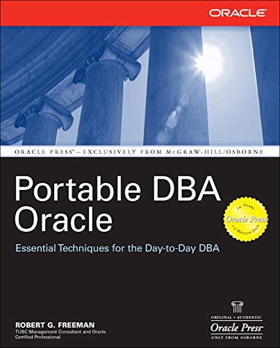 Beispielbild fr Portable DBA Oracle zum Verkauf von WorldofBooks