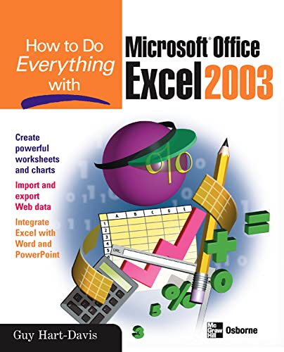 9780072230710: How to Do Everything with Microsoft Office Excel 2003