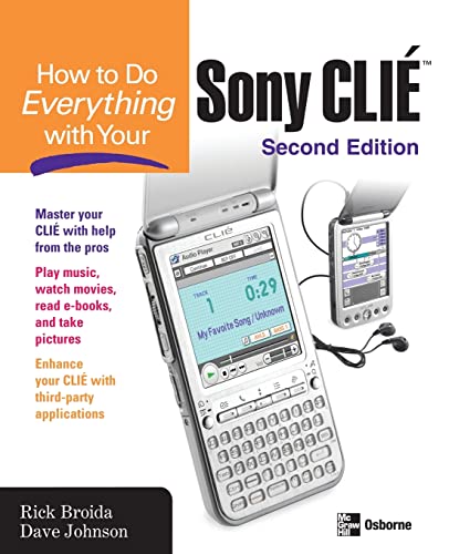 9780072230741: How to Do Everything With Your Sony Clie