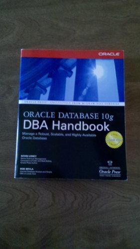 Stock image for Oracle Database 10g DBA Handbook for sale by BookHolders