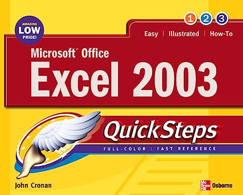 Microsoft Office Excel 2003 QuickSteps (9780072232288) by John Cronan