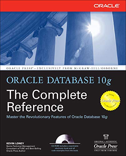 Beispielbild fr Oracle Database 10g the Complete Reference zum Verkauf von Better World Books