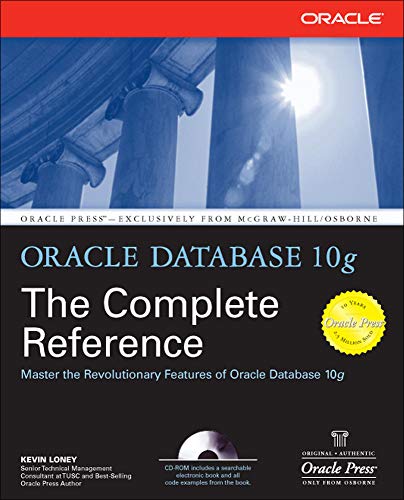 Imagen de archivo de Oracle Database 10g the Complete Reference a la venta por Better World Books