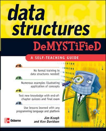 Imagen de archivo de Data Structures Demystified a la venta por Better World Books