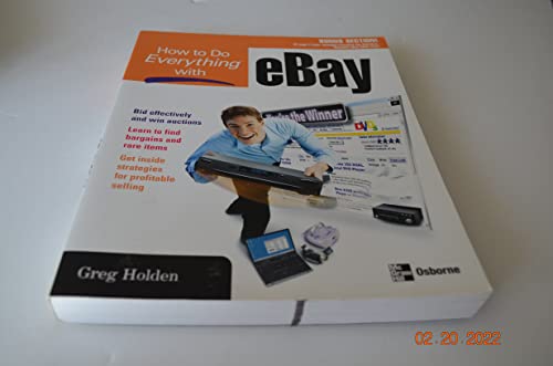 Stock image for How to Do Everything with eBay (How to Do Everything) for sale by Wonder Book