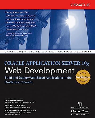 Beispielbild fr Oracle Application Server 10g Web Development (Oracle Press) zum Verkauf von Wonder Book