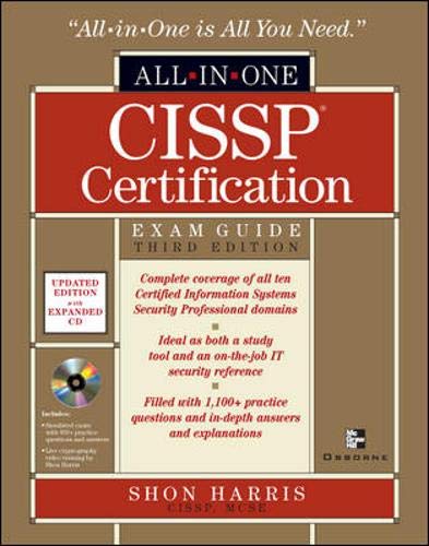 9780072257120: Cissp All-in-one Exam Guide