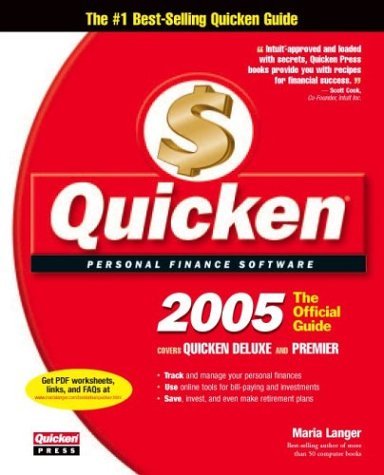 Beispielbild fr Quicken 2005 : The Official Guide zum Verkauf von Better World Books