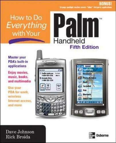 Beispielbild fr How to Do Everything with Your Palm Handheld, Fifth Edition zum Verkauf von Wonder Book